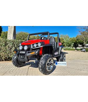 BUGGY RSX 4 MOTORES, ROJO, 2 PLAZAS, RC -  INDA1104-BN-RSX